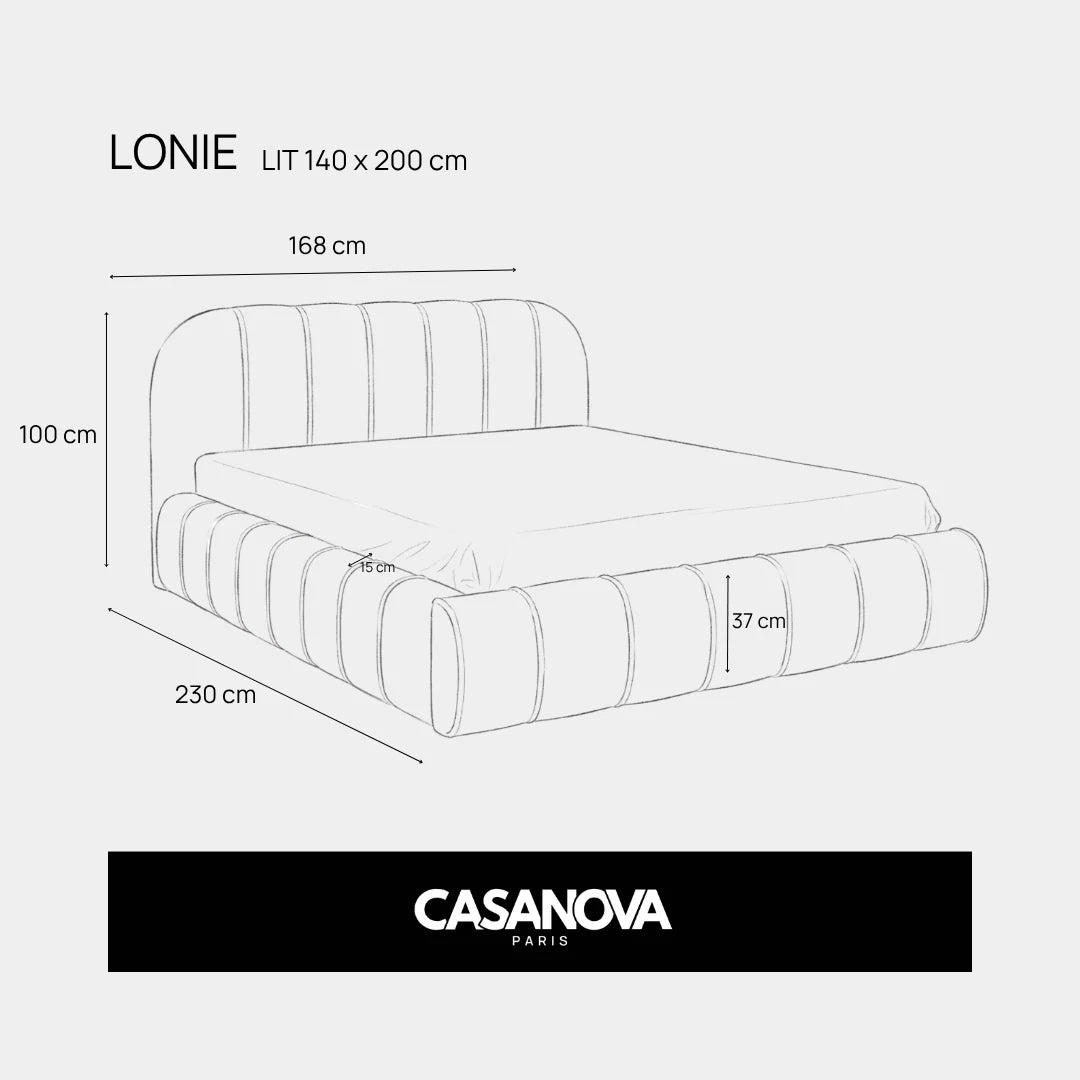Lonie - Cama con Arcón