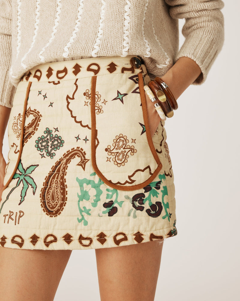 Boho Vanilla Skirt