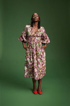 ROBE LEANDRA AUTUMN FLOWER MARKET