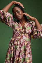 ROBE LEANDRA AUTUMN FLOWER MARKET