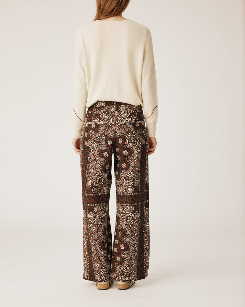 Bandana Leopard Pants