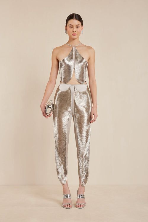 Pantalon Illaria - Argent