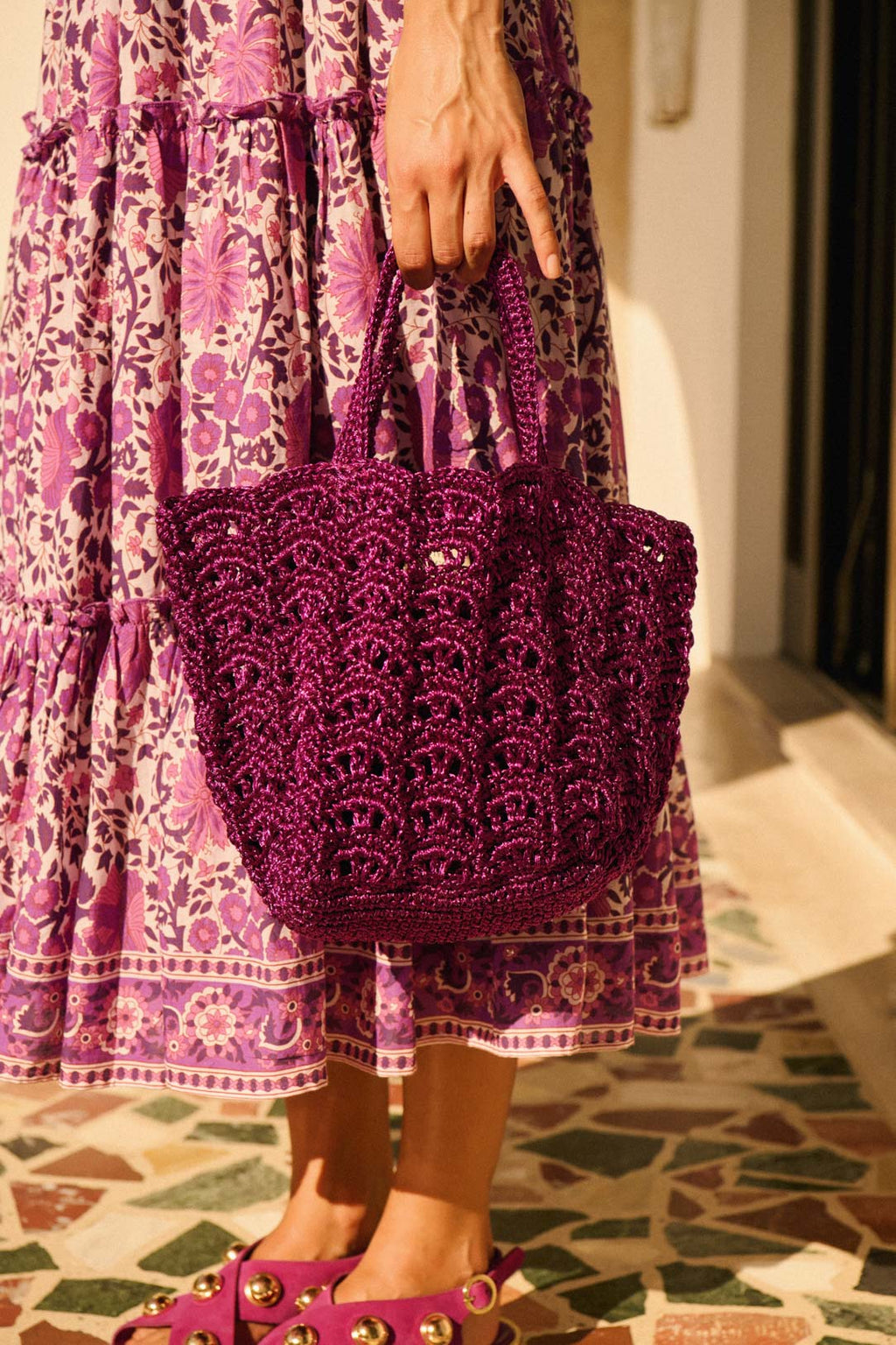 Sweety Tote Bag - Purple