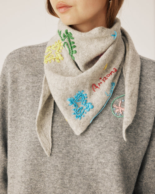 Bandana Scarf Grey