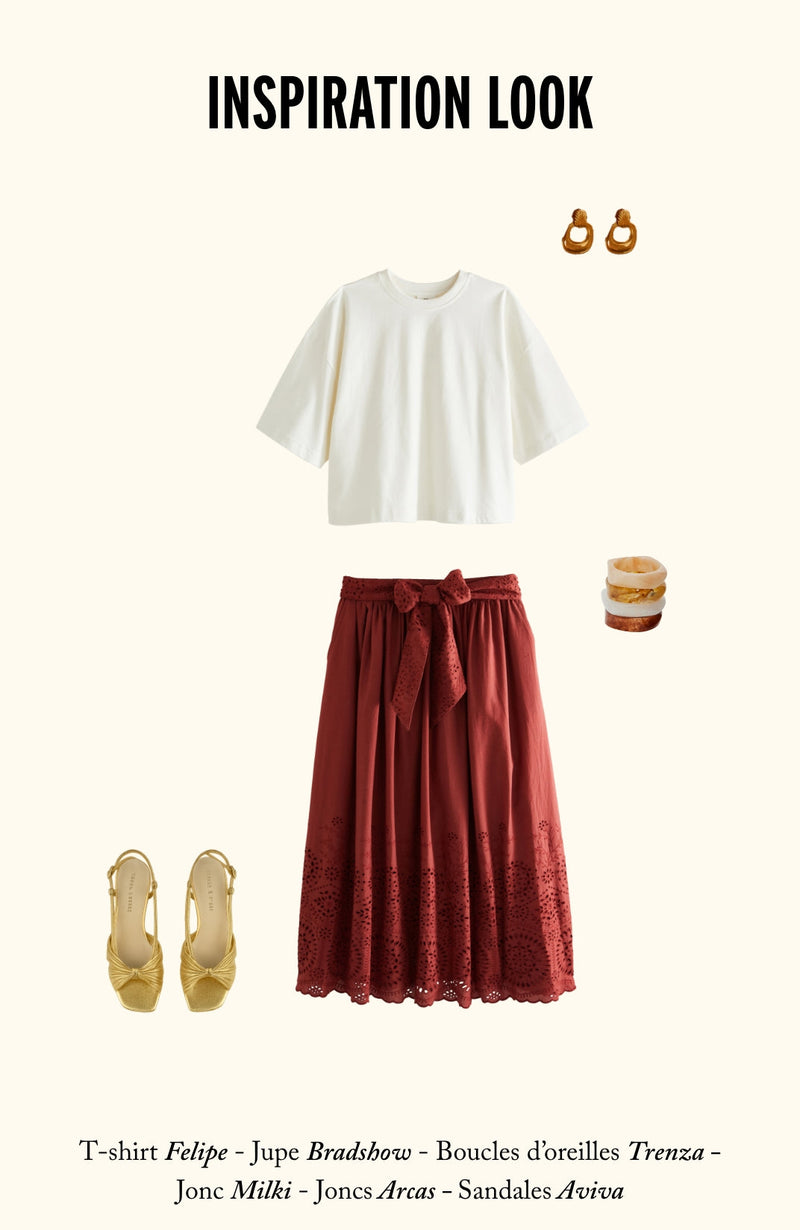 Jupe Bradshow Tuscan Red