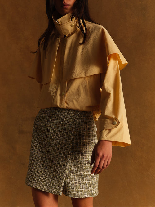 Blouson Draper - Pale Yellow