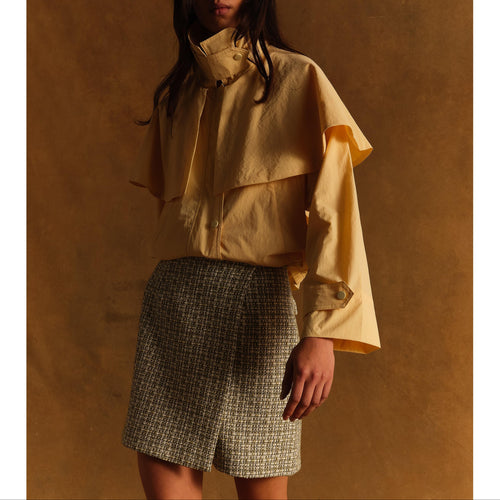 Blouson Draper Pale Yellow