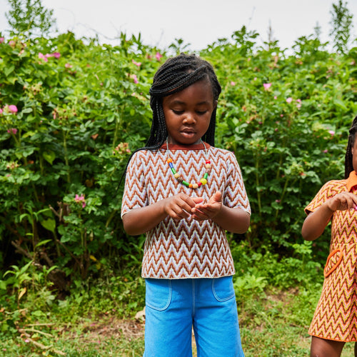 Top tempo jacquard provence - Selección Misha & Puff disponible en www.amaetc.com, concept store ecológico para niños