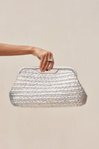 Sac À Main - Aurora Large Clutch - Silver