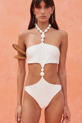 Maillot De Bain Une Pièce - Caitriona - Off White