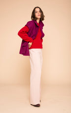 Modetrotter - Chaqueta Virgil Paty Fucsia