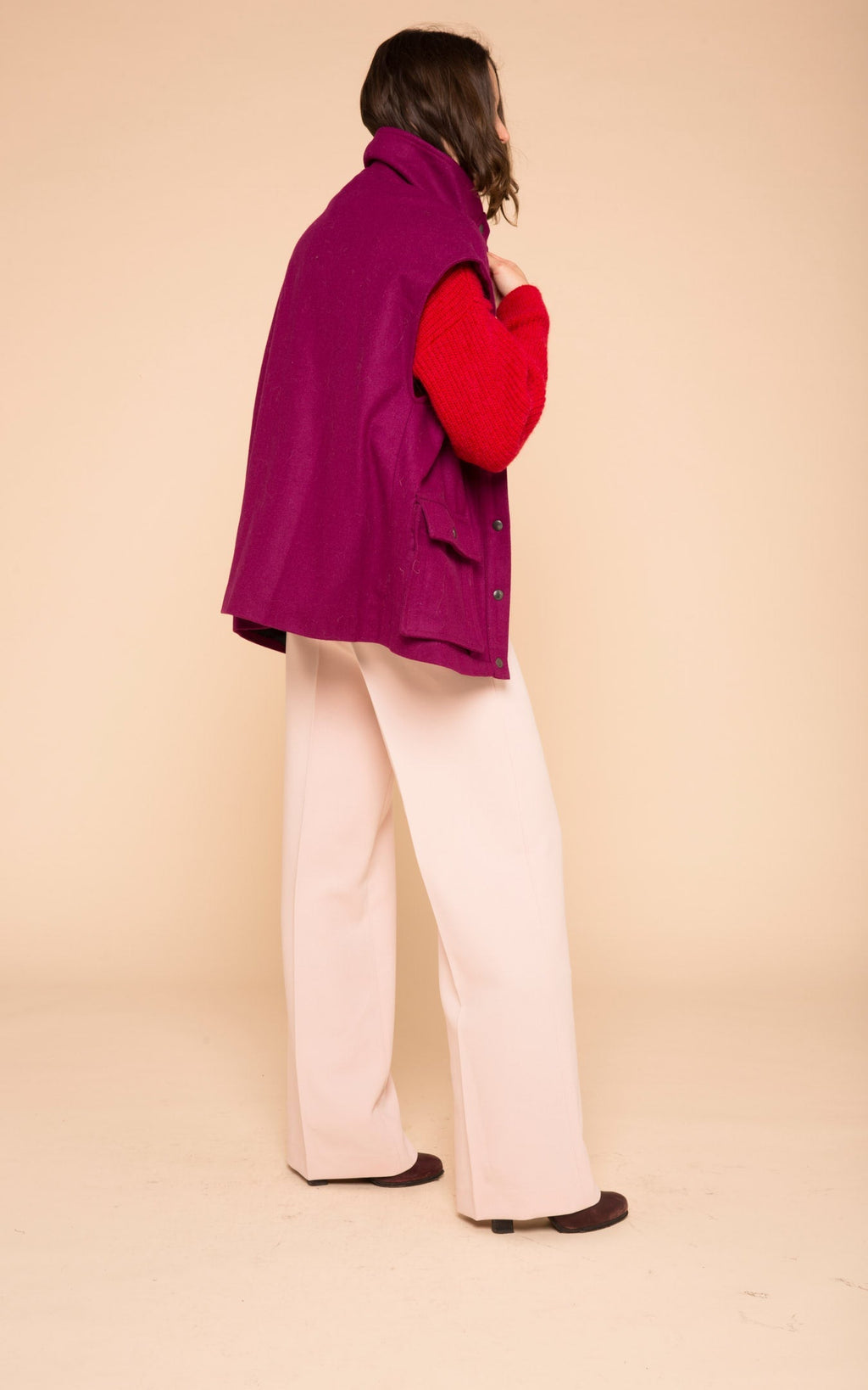 Modetrotter - Chaqueta Virgil Paty Fucsia