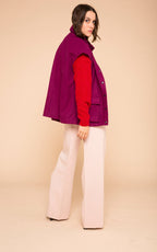 Modetrotter - Chaqueta Virgil Paty Fucsia