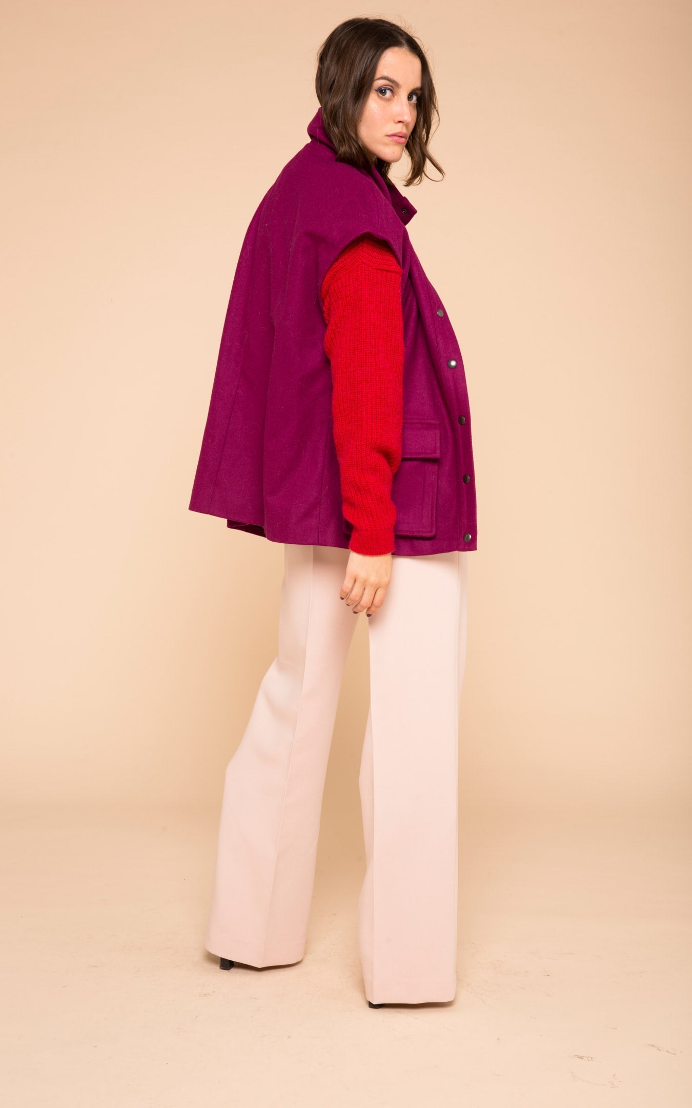 Modetrotter - Chaqueta Virgil Paty Fucsia
