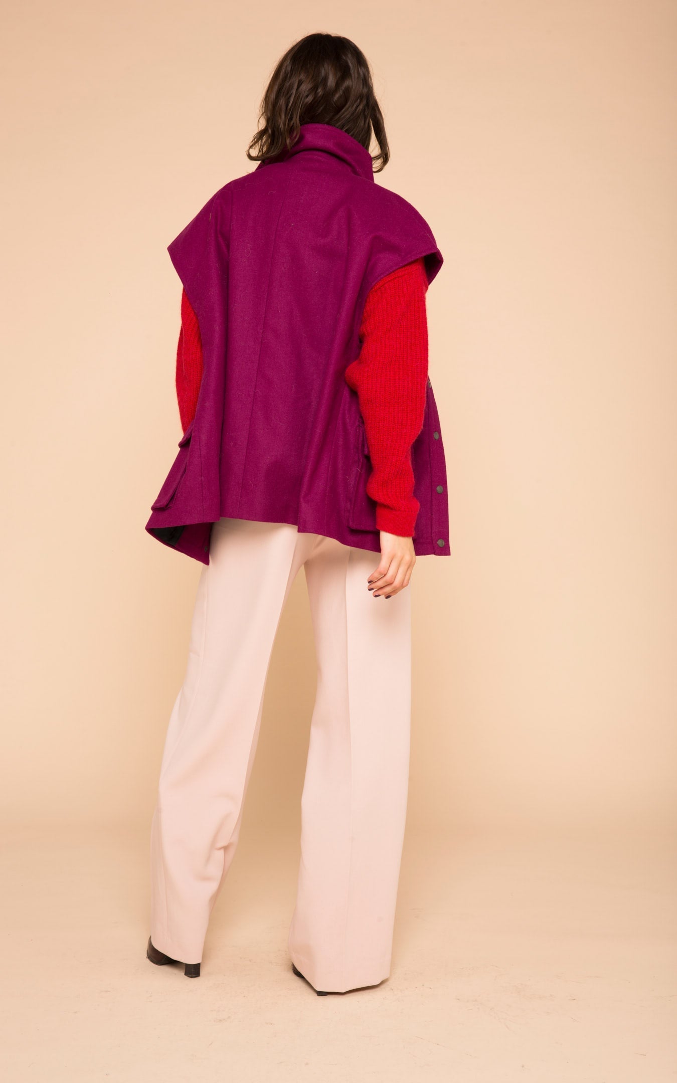 Modetrotter - Chaqueta Virgil Paty Fucsia