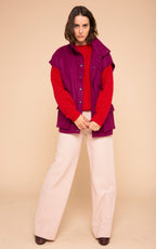 Modetrotter - Chaqueta Virgil Paty Fucsia