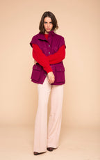Modetrotter - Chaqueta Virgil Paty Fucsia