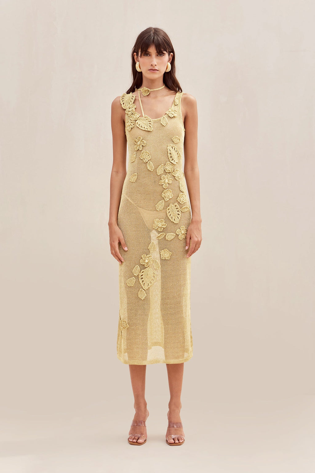 Robe De Plage Pemma - Gold