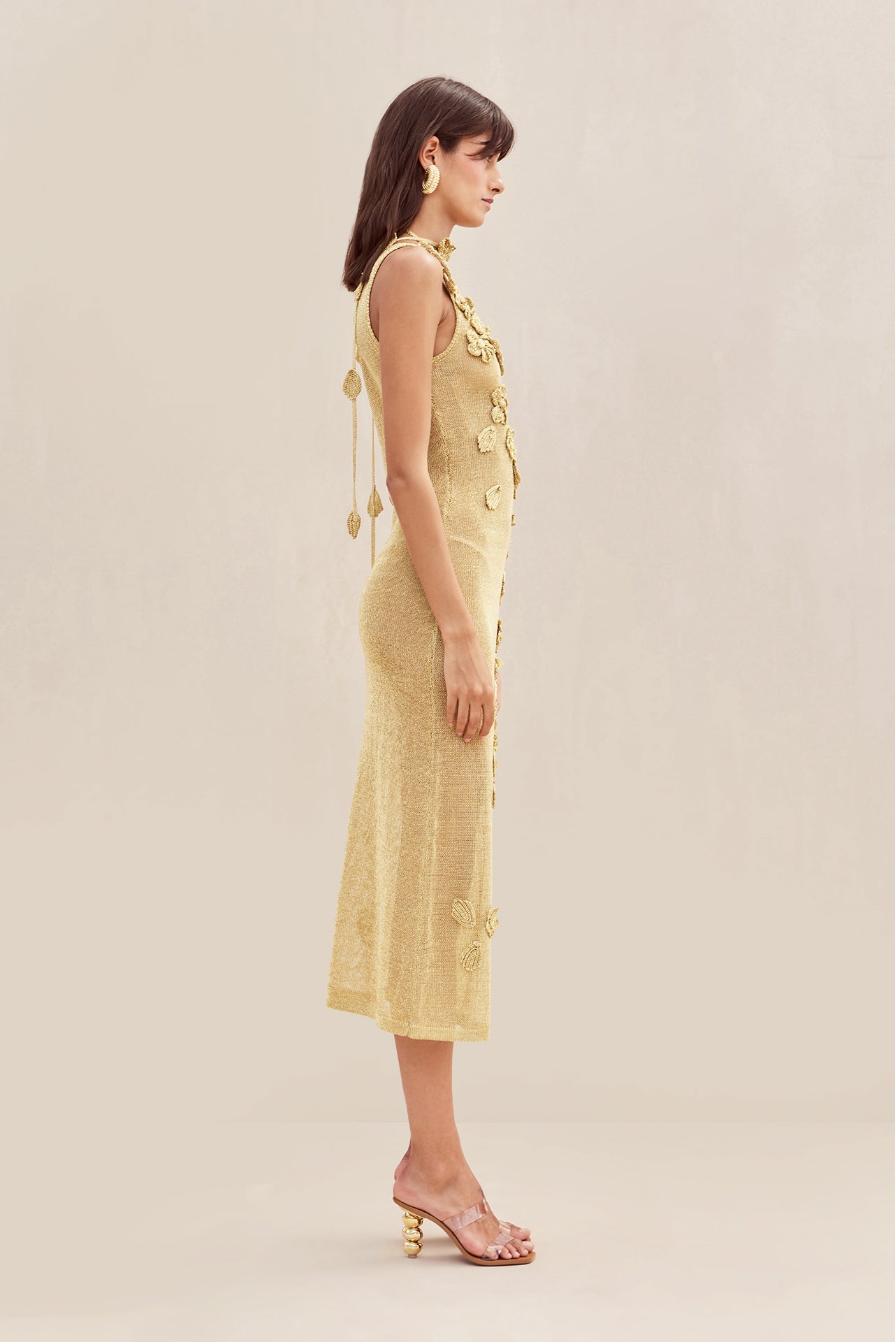 Robe De Plage Pemma - Gold