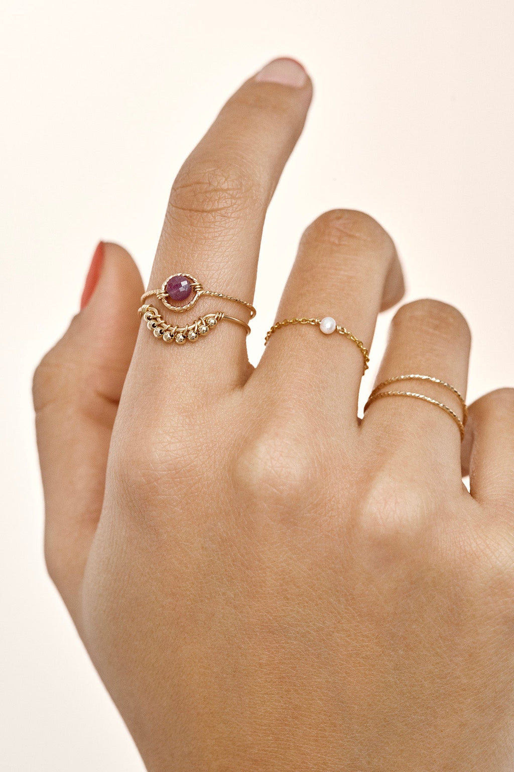 Bague Double Éclat
