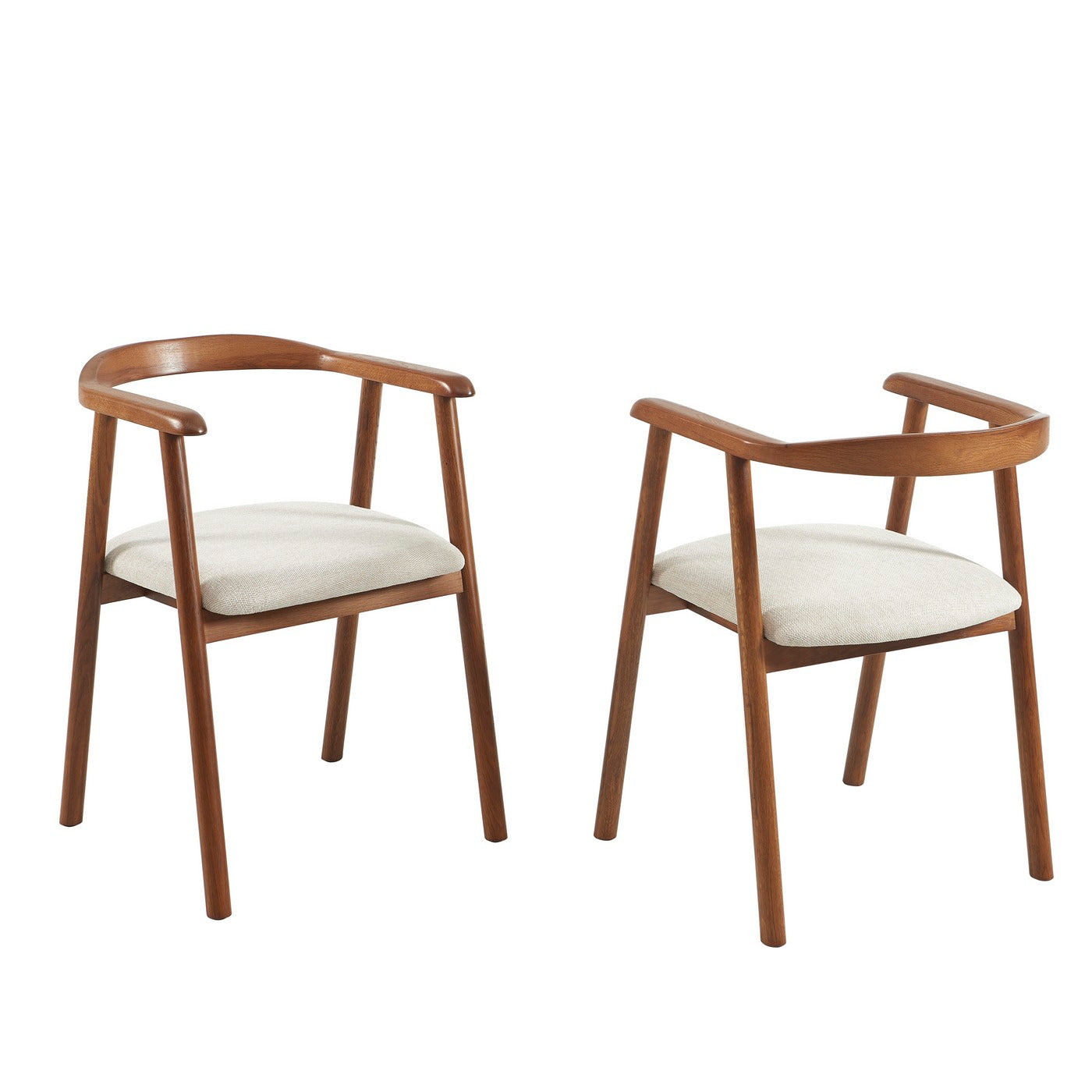 Lorenz - Sillas - Nogal Tela - Beige