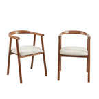 Lorenz - Sillas - Nogal Tela - Beige