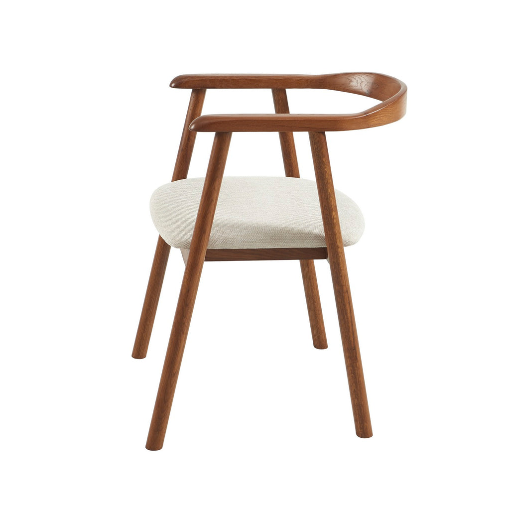 Lorenz - Sillas - Nogal Tela - Beige