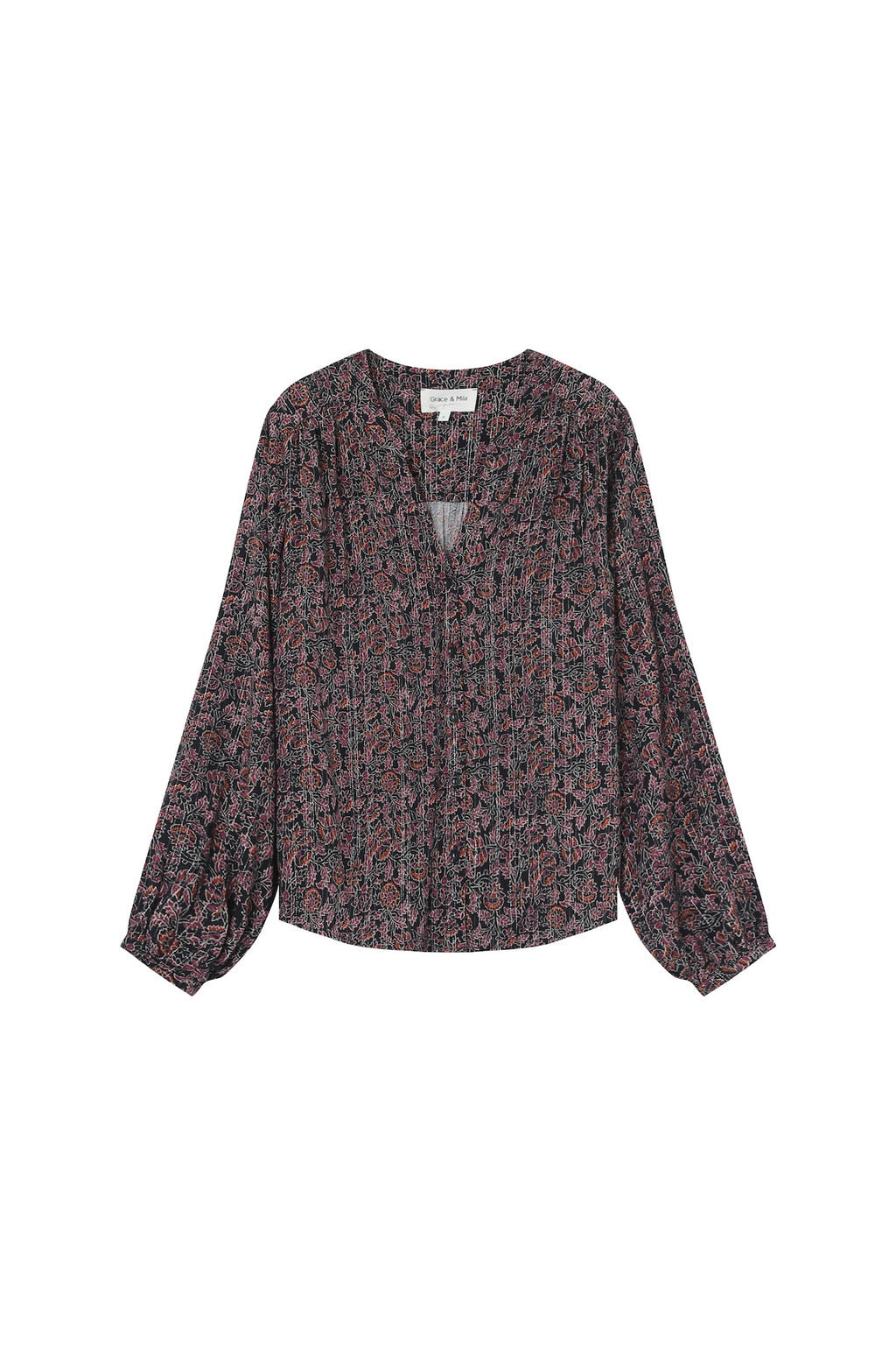 Bluse Lorona - Sort
