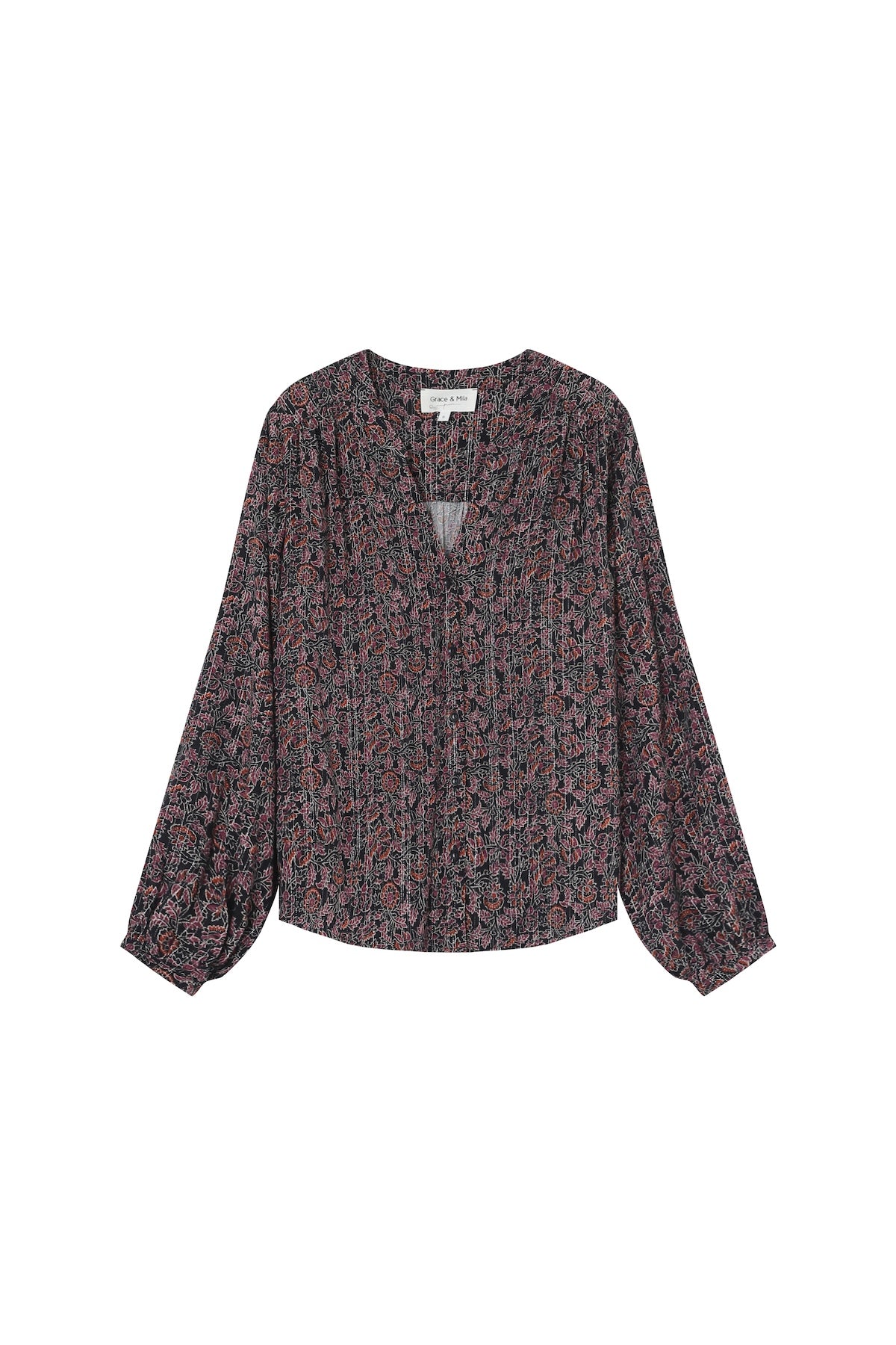 Bluse Lorona - Sort