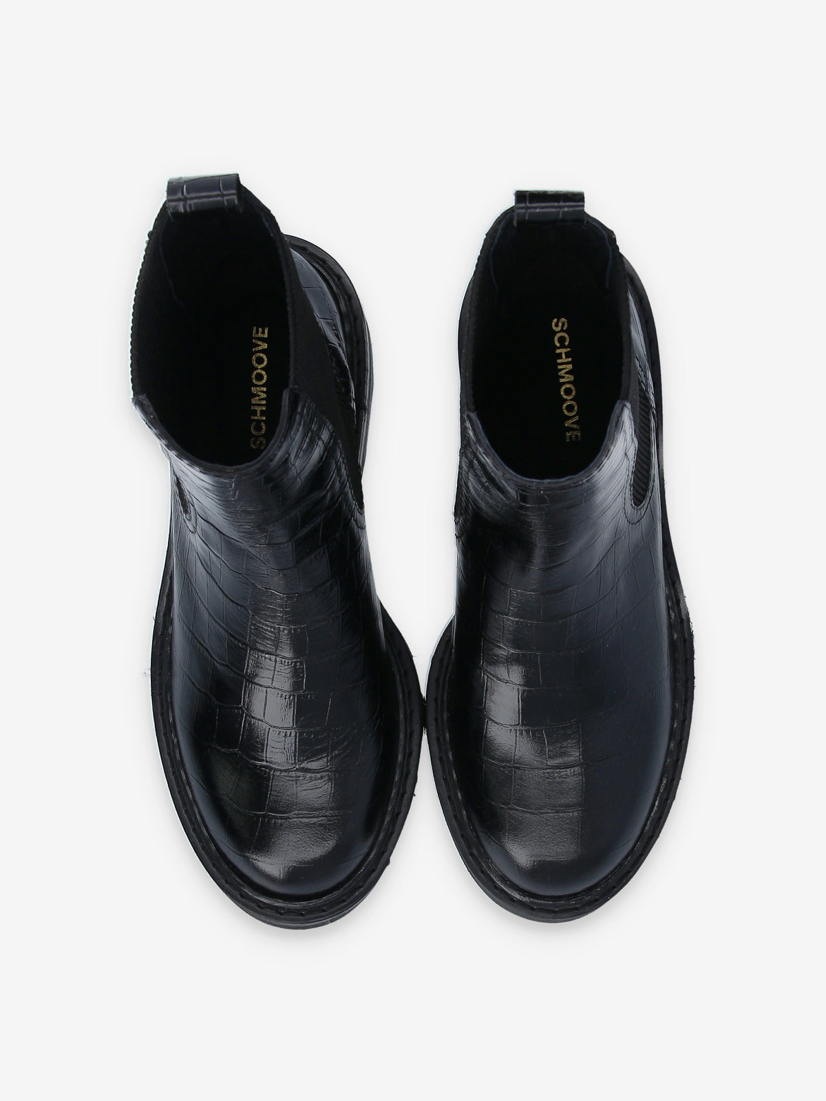 Mike Chelsea W - Print Croco - Black