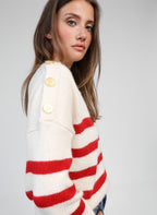Pull Lotefi Rouge