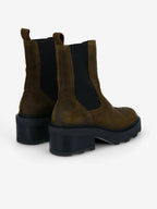 Mike Chelsea W - Oil Suede - Olive