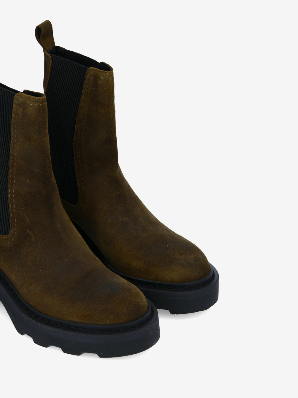 Mike Chelsea W - Oil Suede - Olive