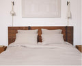 Washed Linen Pillowcase - Lou - Terracotta