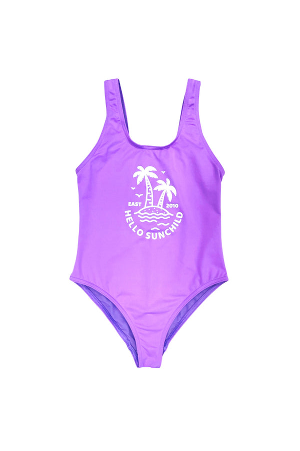 Bañador de 1 pieza para niña - Lou Hello - Glycine