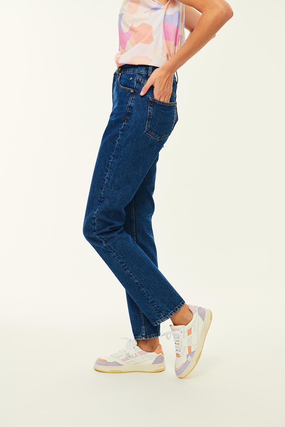 Louis1 jeans - Stone Blue Denim