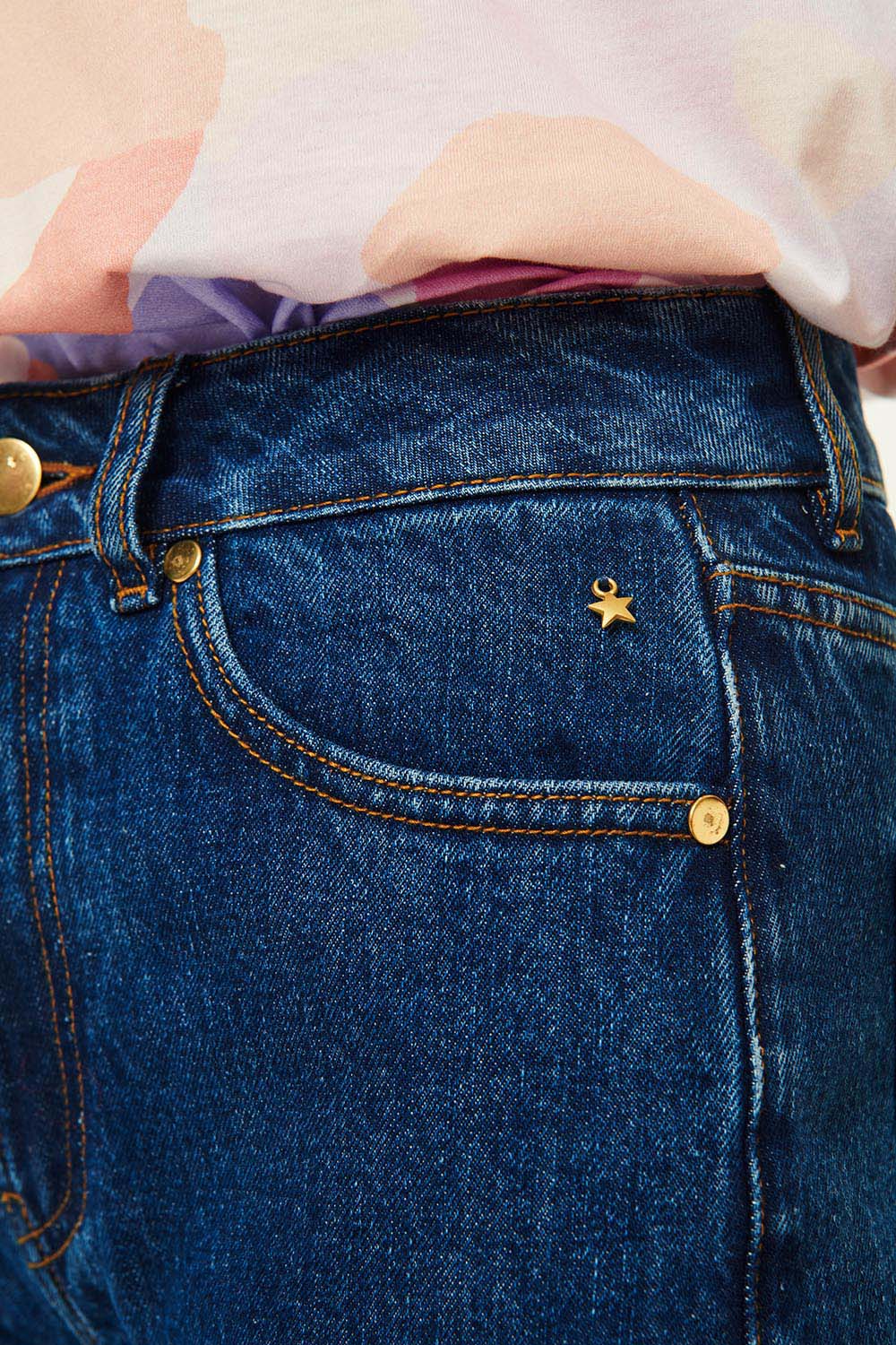 Louis1 jeans - Stone Blue Denim