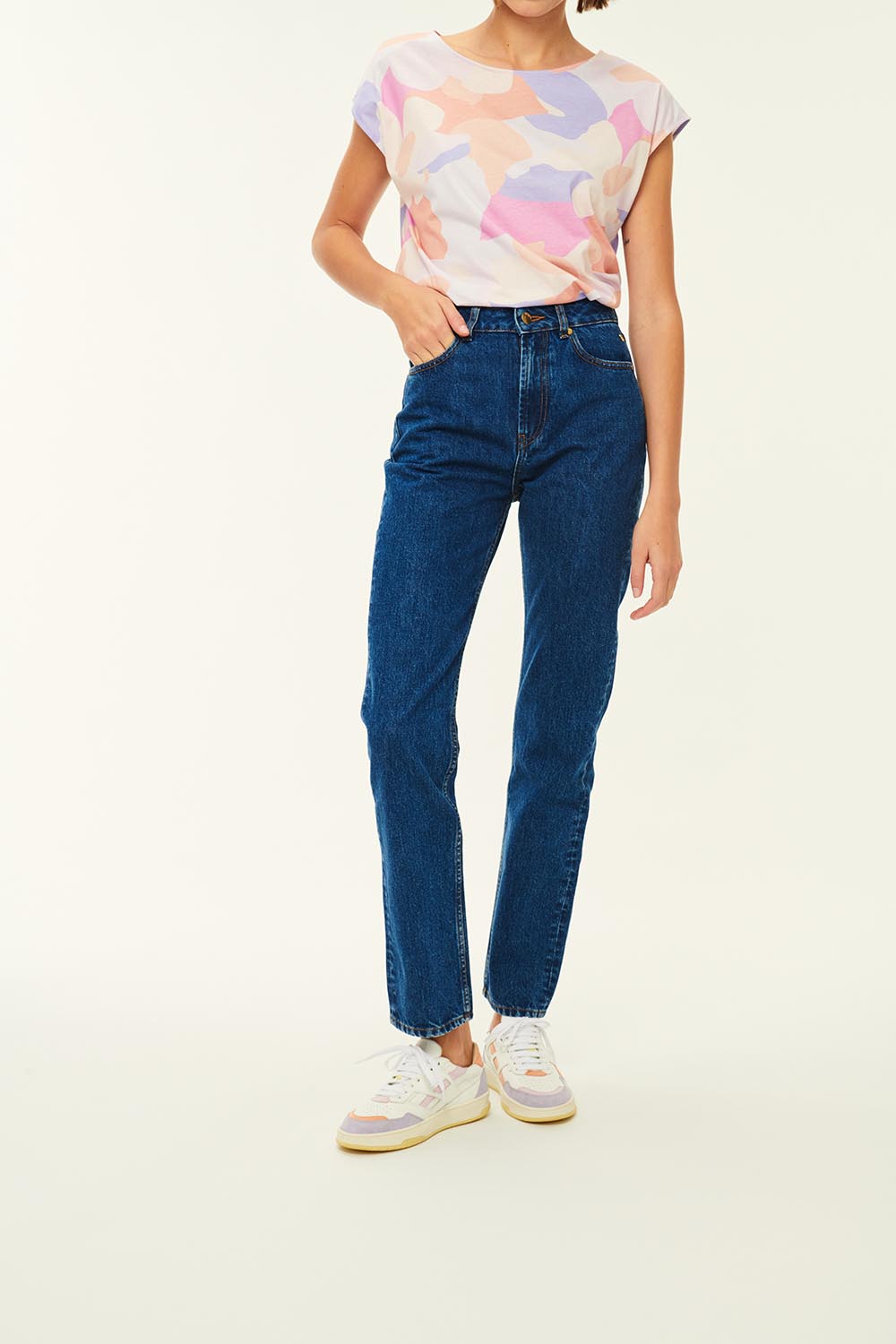 Louis1 jeans - Stone Blue Denim