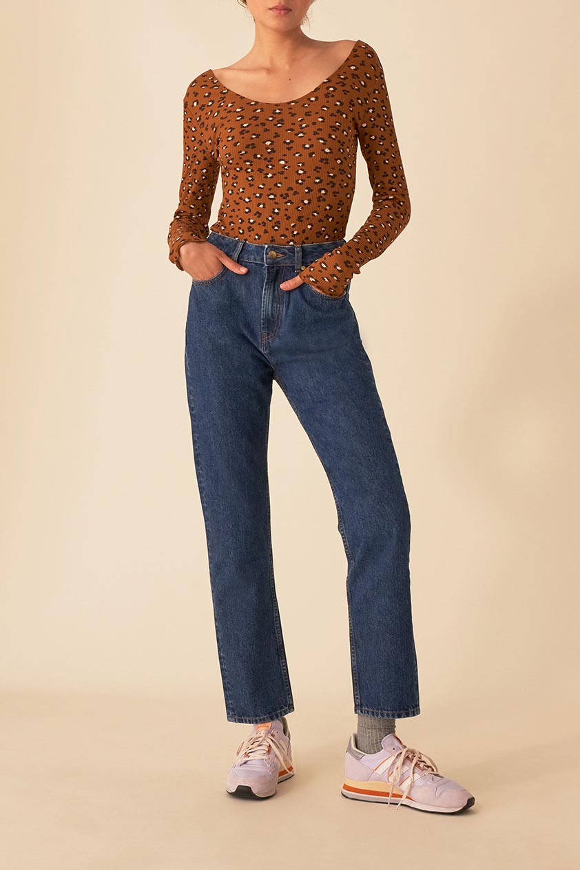 Louis1 jeans - Stone Blue Denim