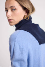 Cuello Camionero Louise - Azul Marino