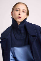 Cuello Camionero Louise - Azul Marino