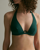Soutien-Gorge Plongeant Louise J. - Jungle Green