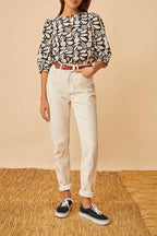 Louisette 3 Jeans - Cream