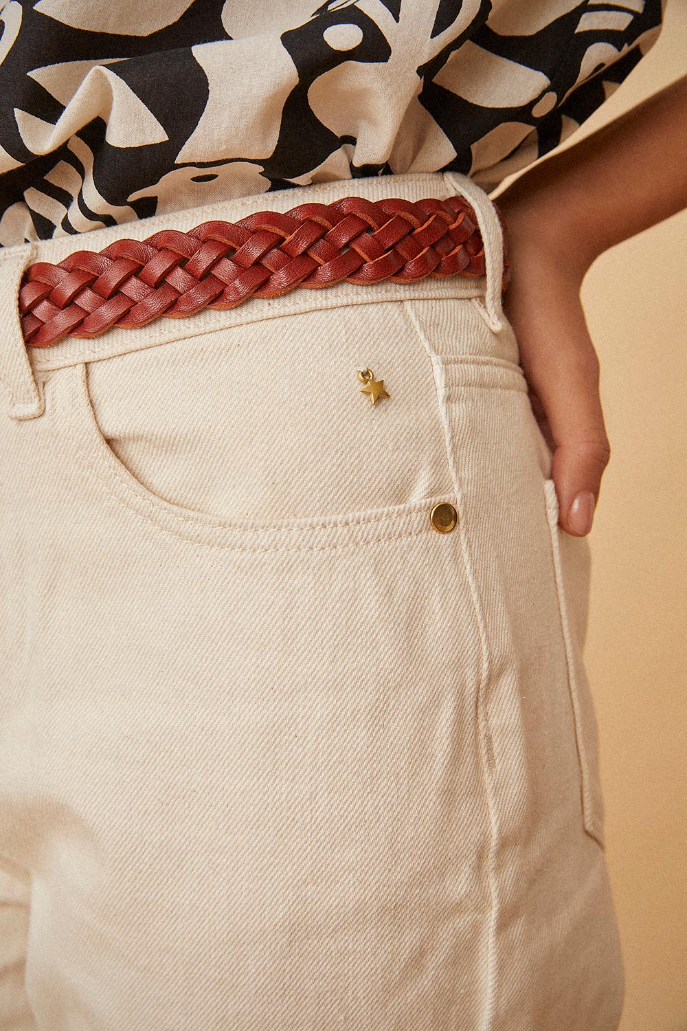Louisette 3 Jeans - Cream