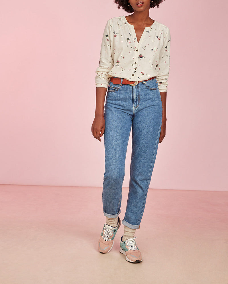 Vaqueros Louisette - Azul Denim