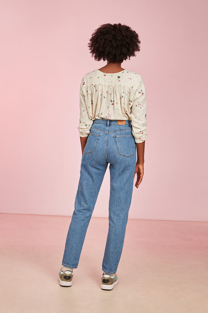 Vaqueros Louisette - Azul Denim