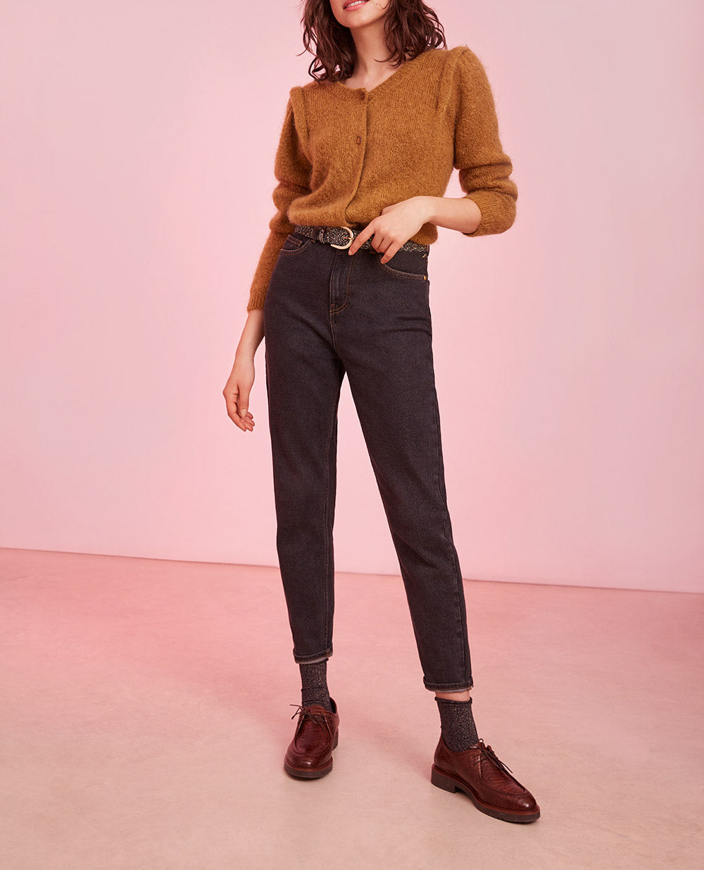 Jeans Louisette - Nero stone