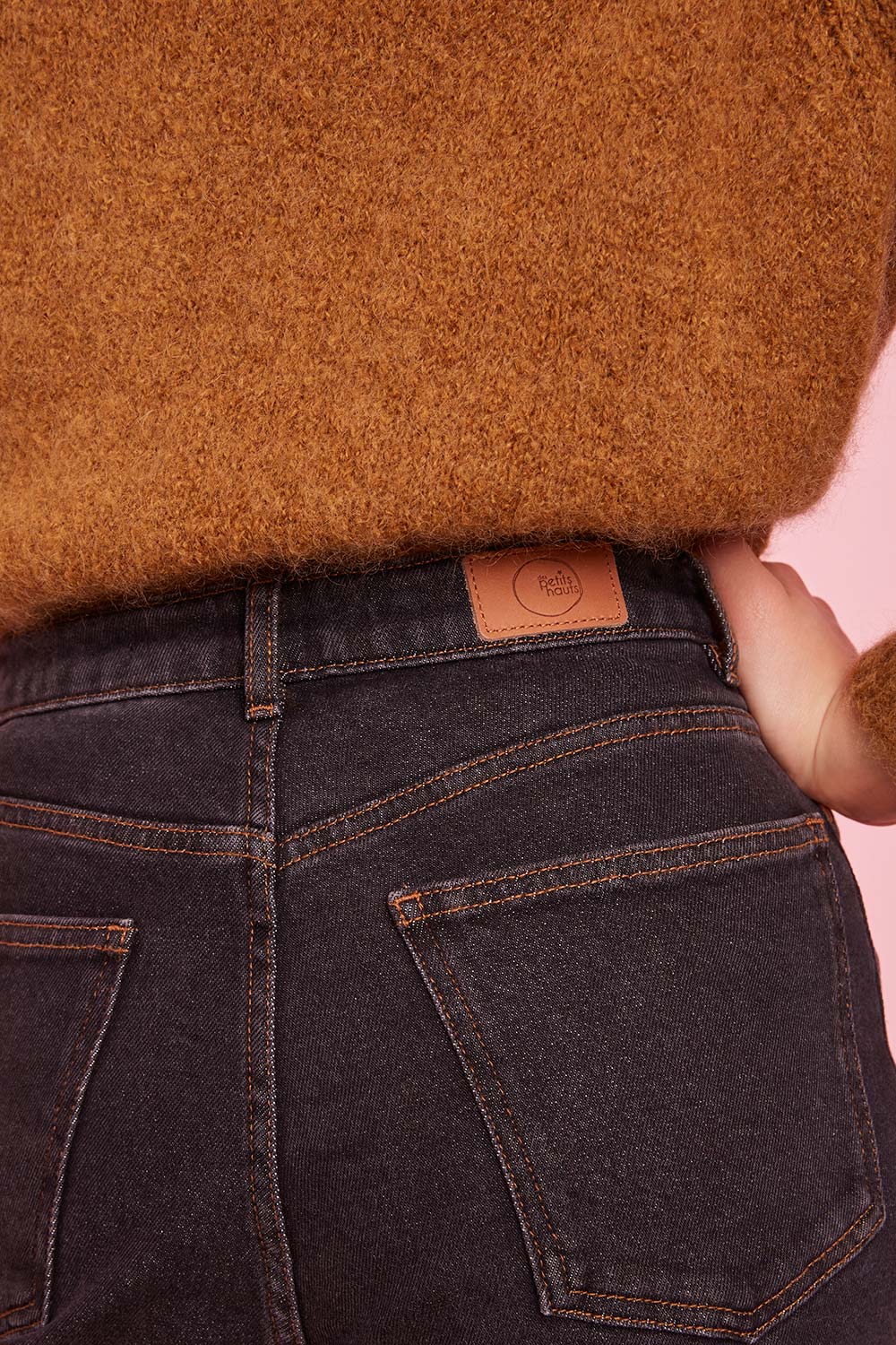 Jeans Louisette - Nero stone
