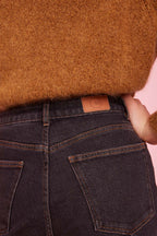Jeans Louisette - Nero stone