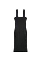Robe Mi-Longue Louise - Noir